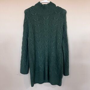 Knox Rose Forest Green Turtleneck Sweater